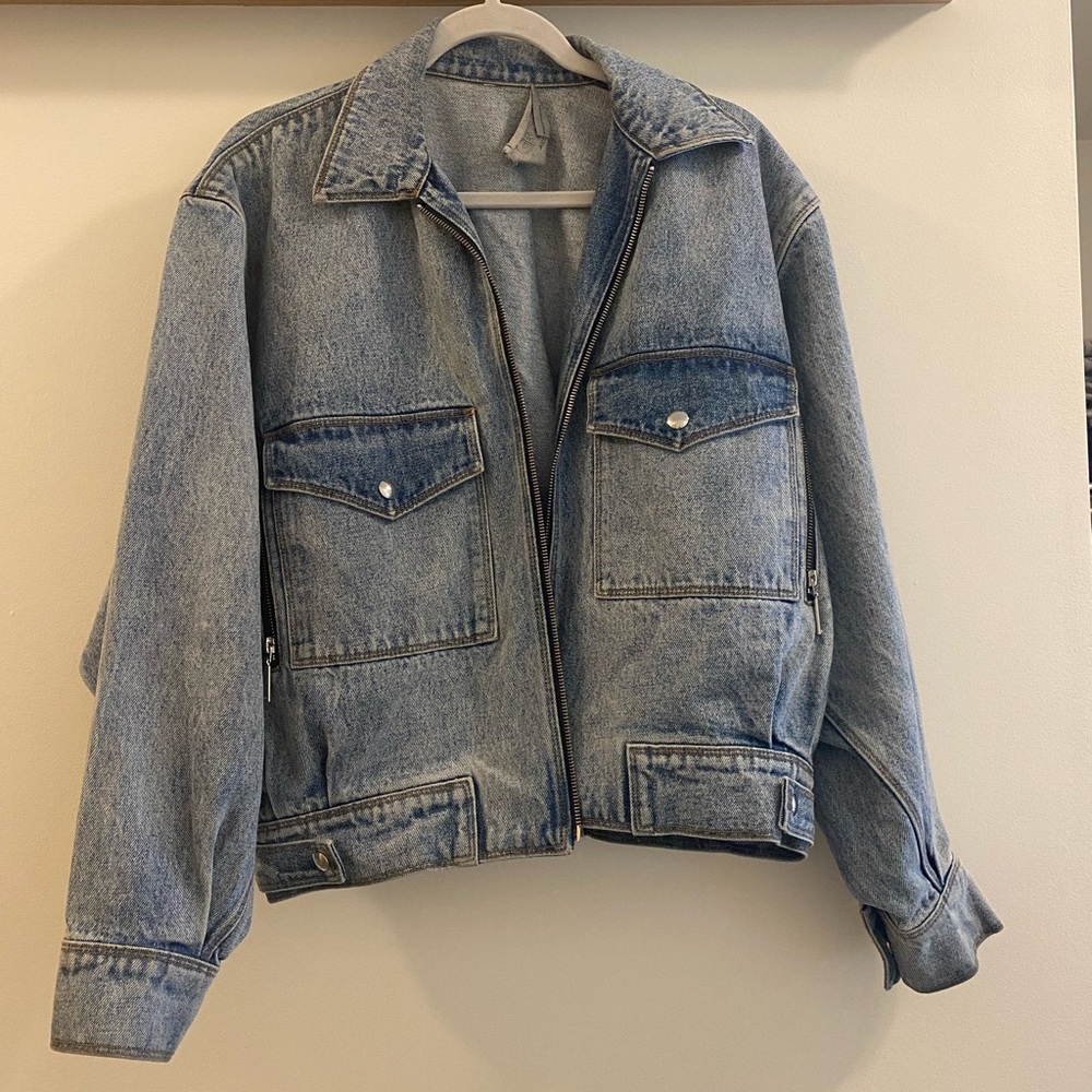 GREY Jason Wu Denim Jacket Size Small